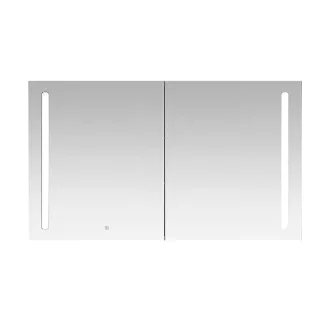   Tükrös fürdőszoba szekrény, Wellis Tenerife LED világítással WB00325