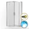 Zuhanykabin, Wellis Aquarius 80x80x190 íves  WC00471