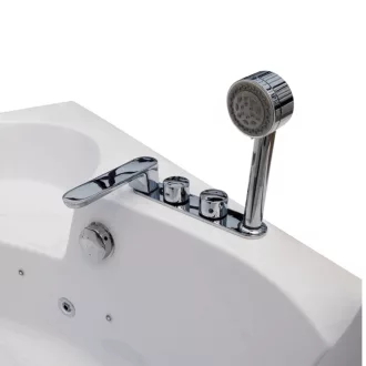   Kádperemre szerelhető csaptelep, Wellis Flipper szett-kádtestre szerelhető ACS0205