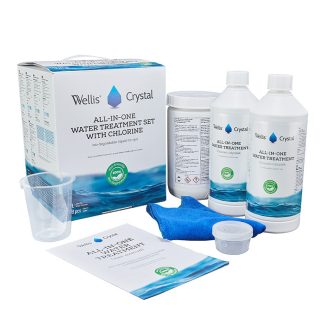   Medence, Wellis Crystal KOMPLETT vegyszercsomag (BIO csomag+ KLÓR) WV00081