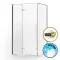 Wellis Sorrento Plus 120 zuhanykabin 120x90 Jobbos Easy Clean bevonattal WC00504