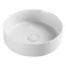 Wellis Rose matt fehér pultra építhető porcelán mosdó WF00085