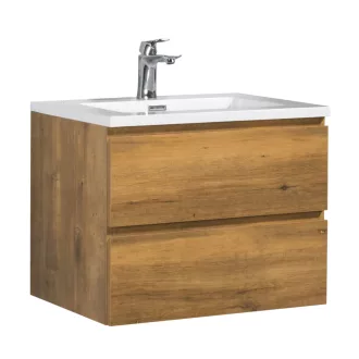   Komplett bútor, Wellis WB00518/WB00519 Monaco 60 mosdószekrény mosdóval