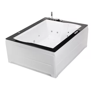   Hidromasszázs kád, Wellis WK00009-8 Nera Maxi E-Max TOUCH Flipper csapteleppel