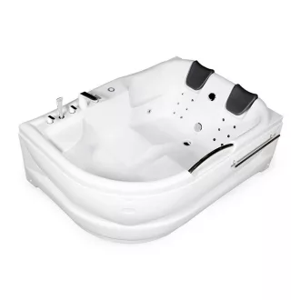   Hidromasszázs kád, Wellis WK00005-2 Dublo Hydro Retro csapteleppel, balos
