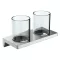 Pohártartó, Wellis WE00164 Mamba Chrome dupla pohártartó