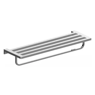   Törölközőtartó, Wellis WE00168 Mamba Chrome törölközőtartó polc