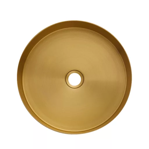 Mosdó, Wellis Marigold pultra építhető mosdó, gold 40x12,5 cm WB00558