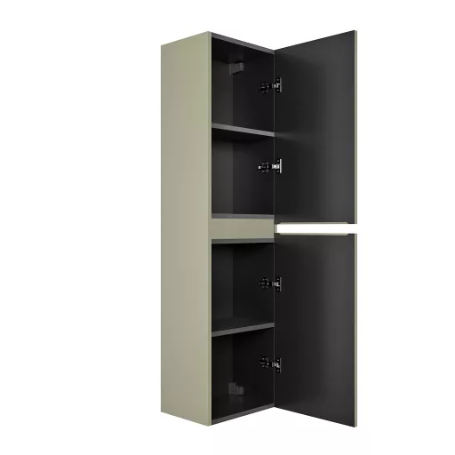 Fali szekrény, Wellis Varna függesztett szekrény, halvány bambuszzöld WB00569