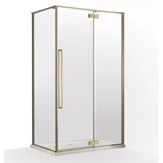   Zuhanykabin, Wellis Mika zuhanykabin, szálcsiszolt arany 120x90 WC00571