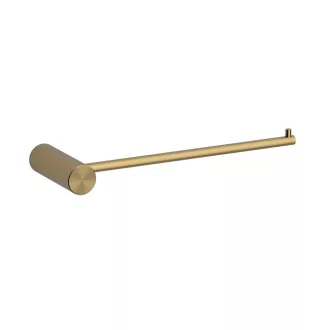   Törölközőtartó, Wellis Ischia szimpla törölközőtartó, brushed gold WE00203