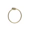 Törölközőtartó, Wellis Ischia törölközőtartó gyűrű, brushed gold WE00202