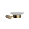 Szappantartó, Wellis Ischia fali szappantartó brushed gold WE00205