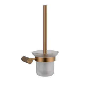   WC kefe tartó, Wellis Ischia fali wc kefe tartó brushed rose gold WE00216
