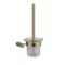 WC kefe tartó, Wellis Ischia fali wc kefe tartó brushed gold WE00208
