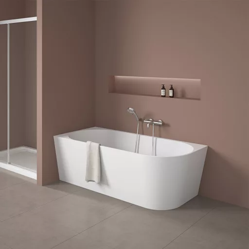 Kád, Wellis Calabria Slim kád, balos 170x74,5 WK00238 (WK00222/AK00616)